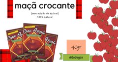 Maçã Crocante Croc Apple 40g - comprar online