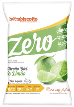 Bom Biscoito Zero 100g - Limão - comprar online