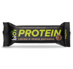 Bio2 Barra Protein Vegana Cacau E Maca Peruana 45g Cx 12 Unid - comprar online