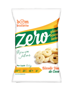 Bom Biscoito Zero 100g - Coco