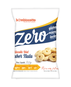 Bom Biscoito Zero 100g - Laranja na internet