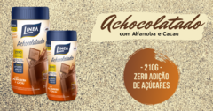 Achocolatado Cacau Com Alfarroba Sem Açúcar Linea 180g - comprar online