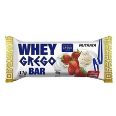 Barra de Proteína Whey Grego Morango com Chantilly 40g com 12 un - comprar online