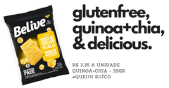 Snack de Quinoa + Chia Belive - Sabor Pizza Margherita na internet