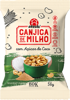 Canjica de Milho com Cacau em Pó e Açúcar de Coco na internet