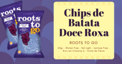Chips de Batata Doce Roxa - comprar online