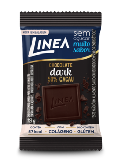 Linea Mini Chocolate Dark 50% Sem Açúcar 13g - 15 Un - comprar online