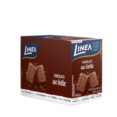 Linea Chocolate Ao Leite 30g Sem Açúcar - 15 Unidades - comprar online