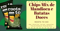 Chips Mix de Mandiocas e Batatas Doces Roots To Go 45g - comprar online