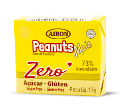 Paçoca Zero Peanuts Mais 459g Airon - comprar online