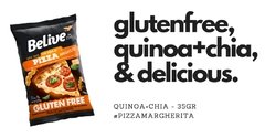 Snack de Quinoa + Chia Belive - Sabor Queijo Suíço - Hunger.Fit