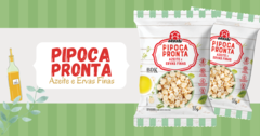 Pipoca Pronta - Caramelo e Flor de Sal - Hunger.Fit