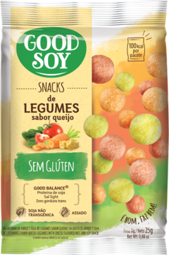 Snack de Soja Sabor Queijo na internet