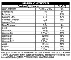 Barra De Proteína Whey Grego Torta De Limão 40g Com 12 Un na internet