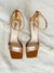 SANDALIA VENUS SUELA COBRE - comprar online