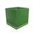 Cachepot Quadrado Classic Verde Ficus