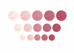 Adesivos Bolinhas Tons de Rosa Queimado Aquarela na internet