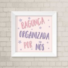 Quadro Infantil Quarto de Irmãs