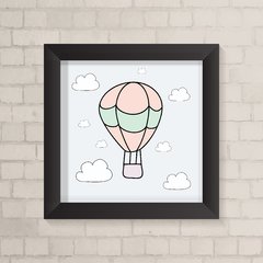 Quadro Infantil Balão Candy Color - comprar online