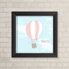 Quadro Infantil Balão Dream Big - comprar online