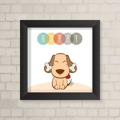 Quadro Infantil Happy Dog - comprar online