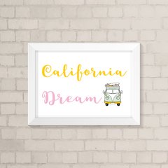 Quadro Casa California Dream