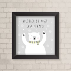 Quadro Infantil Casa de Amor - comprar online