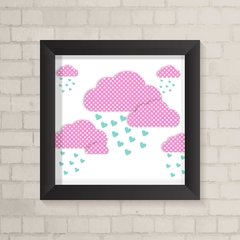 Quadro Infantil Chuva de Amor - comprar online