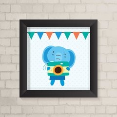 Quadro Infantil Click Elefante - comprar online