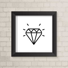 Quadro Infantil Diamante - comprar online