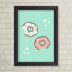 Quadro Infantil Donuts - comprar online