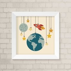 Quadro Infantil Espaço