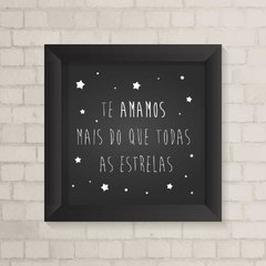 Quadro Infantil Estrelas - comprar online