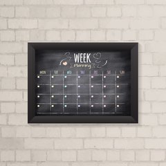 Quadro Planner Chalkboard - comprar online