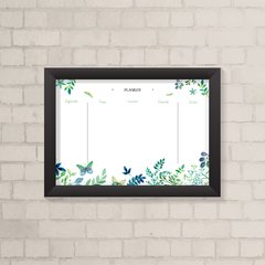 Quadro Planner Floral - comprar online
