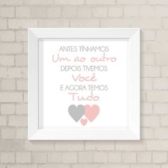 Quadro Infantil Frase Fofa