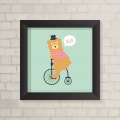 Quadro Infantil Funny Bear - comprar online