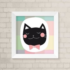 Quadro Infantil Gatinho