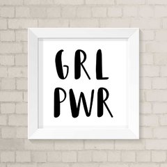 Quadro Infantil Girl Power