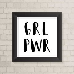 Quadro Infantil Girl Power - comprar online