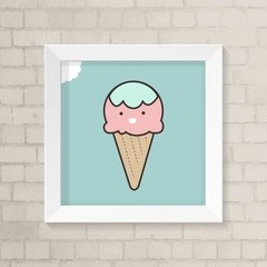 Quadro Infantil Ice Cream