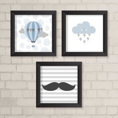 Kit de Quadros Mustache - comprar online
