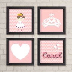 Kit de Quadros Princesa - comprar online