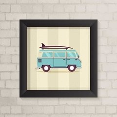 Quadro Casa Kombi - comprar online