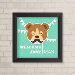 Quadro Infantil Little Man - comprar online