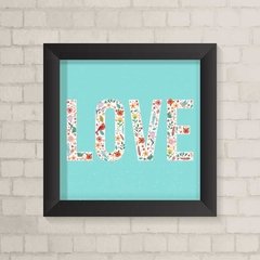 Quadro Casa Love - comprar online