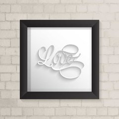 Quadro Casa Love - comprar online