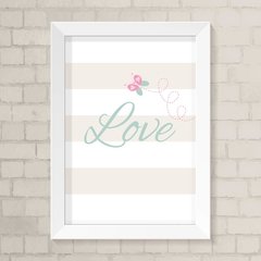 Quadro Infantil Love