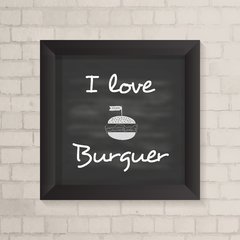 Quadro Casa Burguer - comprar online