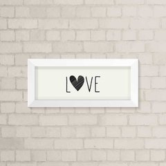 Quadro Casa Love